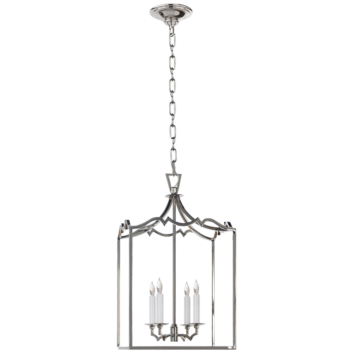 Daylin Fancy Lantern-Visual Comfort-VISUAL-CHC 2180PN-PendantsSmall-Polished Nickel-3-France and Son