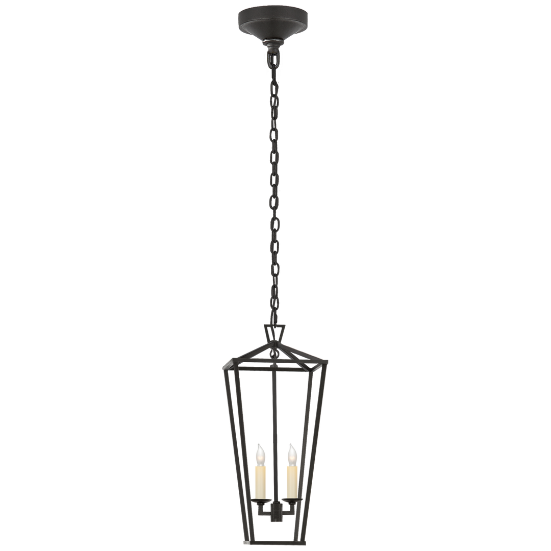 Daylin Lantern-Visual Comfort-VISUAL-CHC 2185AI-PendantsMedium-Tall-Aged Iron-16-France and Son