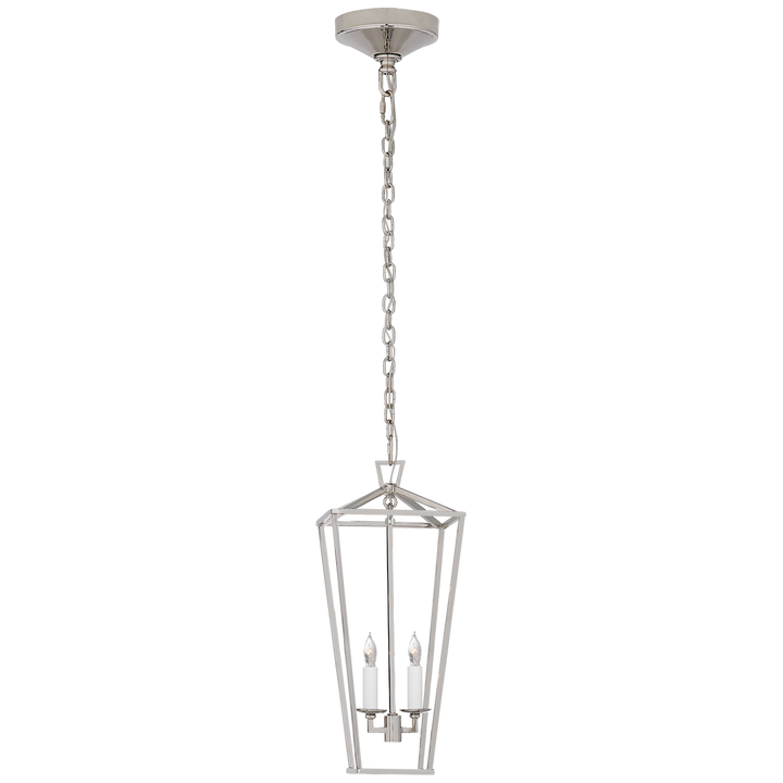 Daylin Lantern-Visual Comfort-VISUAL-CHC 2185PN-PendantsMedium-Tall-Polished Nickel-18-France and Son