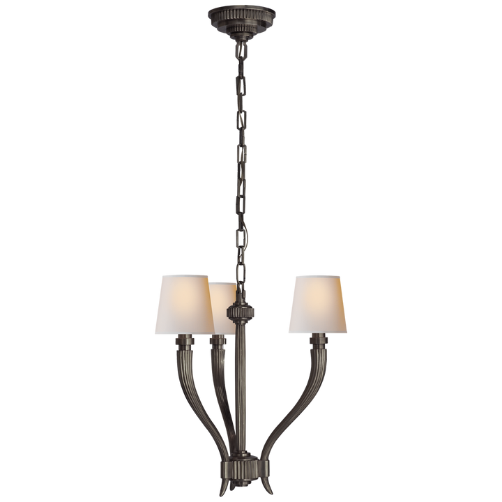 Rotem Chandelier-Visual Comfort-VISUAL-CHC 2461BZ-NP-ChandeliersSmall-Bronze-6-France and Son