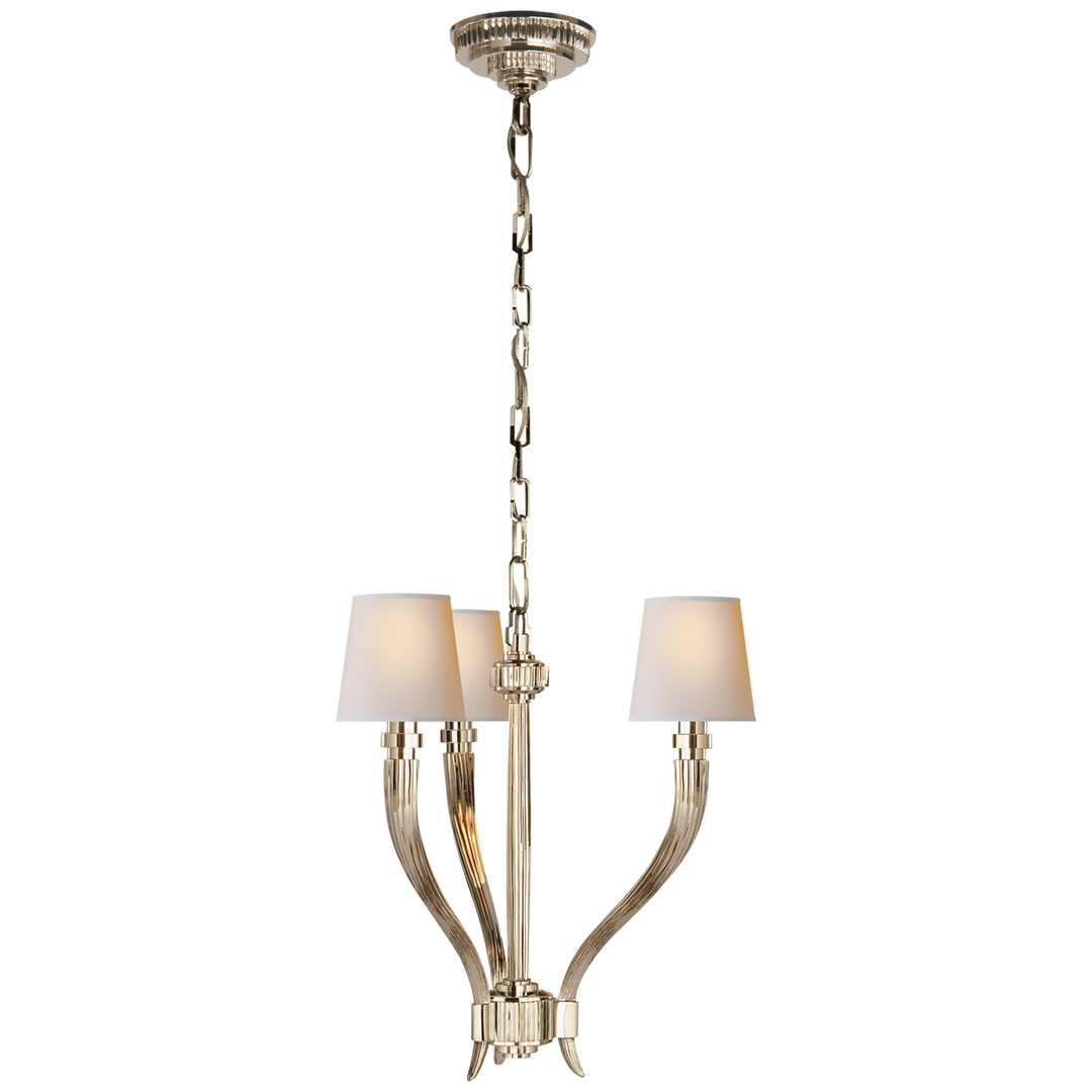 Rotem Chandelier-Visual Comfort-VISUAL-CHC 2461PN-NP-ChandeliersSmall-Polished Nickel-7-France and Son