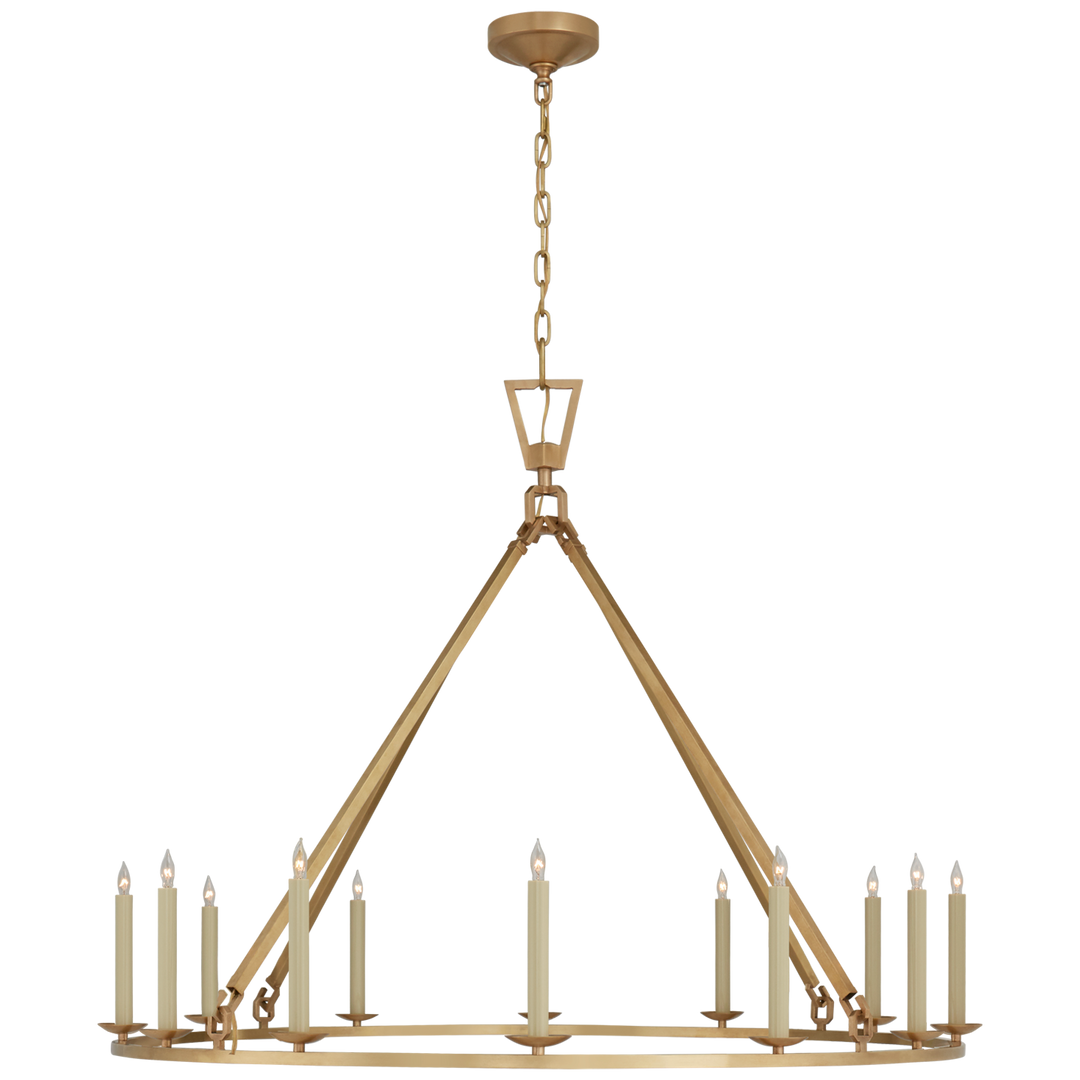 Daylin Ring Chandelier-Visual Comfort-VISUAL-CHC 5173AB-ChandeliersXL-Single Ring-Antique-Burnished Brass-16-France and Son