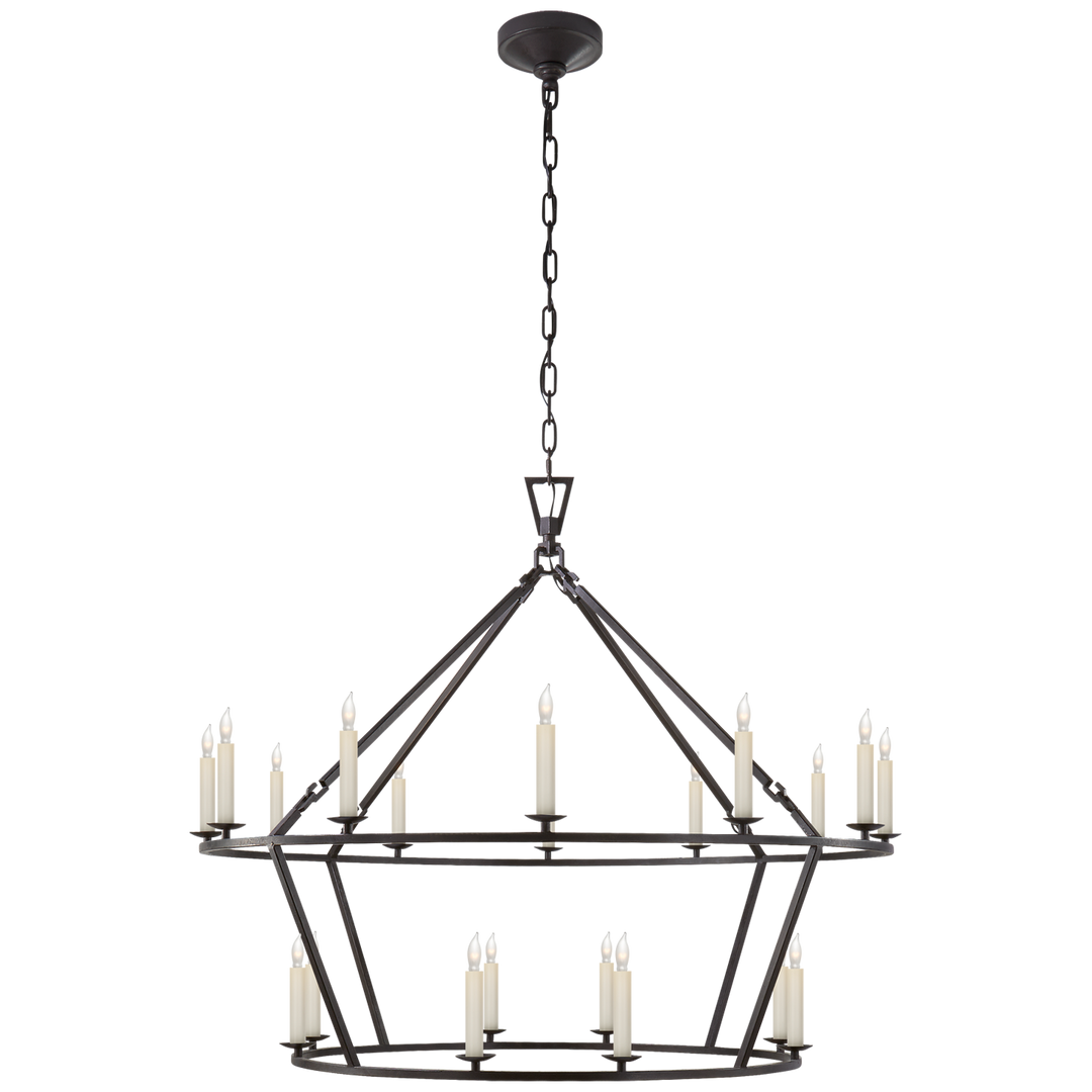 Daylin Ring Chandelier-Visual Comfort-VISUAL-CHC 5179AI-ChandeliersLarge-Two-Tier-Aged Iron-13-France and Son