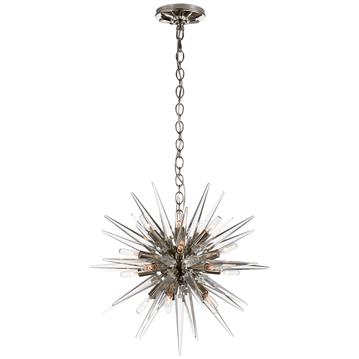 Quintee Sputnik Chandelier-Visual Comfort-VISUAL-CHC 5286PN-CA-ChandeliersSmall-Polished Nickel-3-France and Son