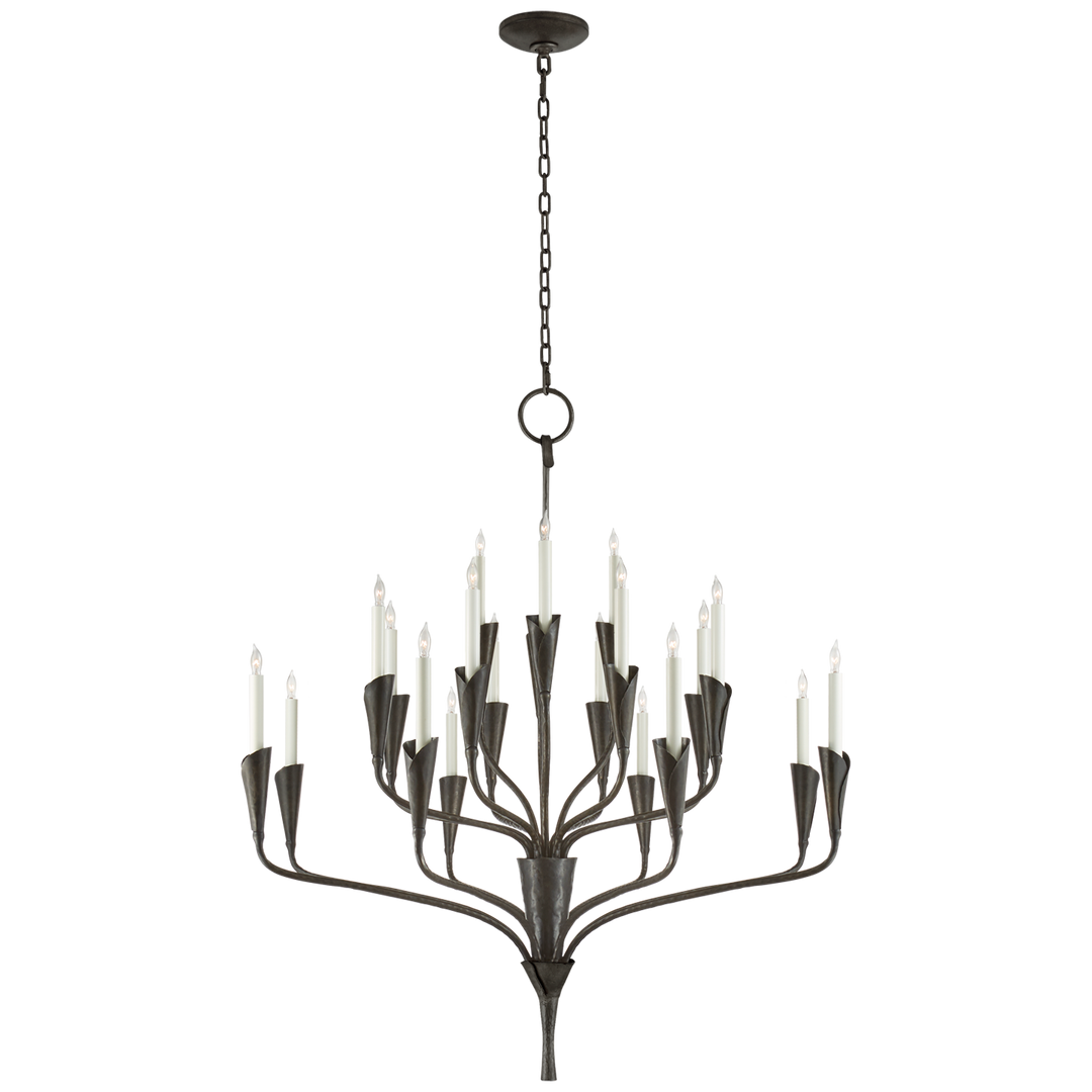 Anini Chandelier-Visual Comfort-VISUAL-CHC 5503AI-ChandeliersLarge-Aged Iron-4-France and Son