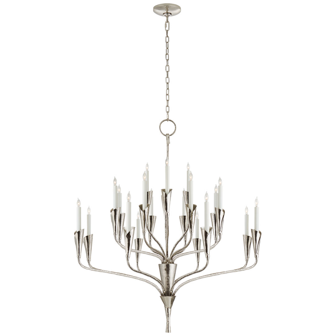 Anini Chandelier-Visual Comfort-VISUAL-CHC 5503PN-ChandeliersLarge-Polished Nickel-6-France and Son