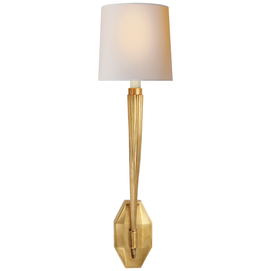 Rotem Sconce-Visual Comfort-VISUAL-CHD 2460AB-NP-Wall LightingSingle-Antique-Burnished Brass-1-France and Son