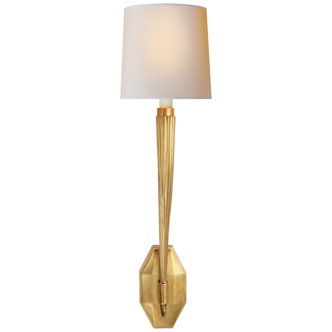 Rotem Sconce-Visual Comfort-VISUAL-CHD 2460AB-NP-Wall LightingSingle-Antique-Burnished Brass-1-France and Son