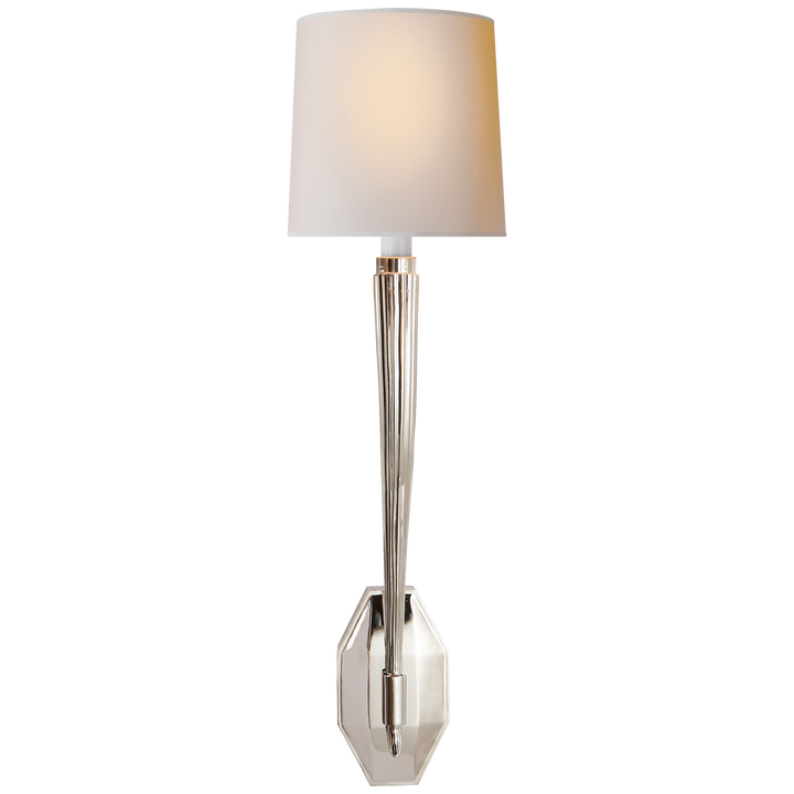 Rotem Sconce-Visual Comfort-VISUAL-CHD 2460PN-NP-Wall LightingSingle-Polished Nickel-7-France and Son