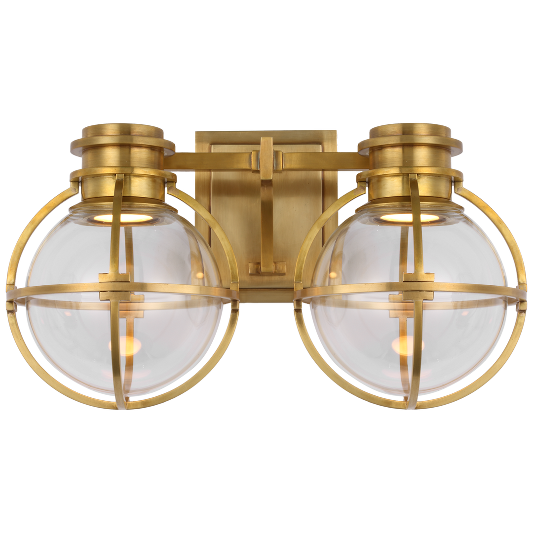 Greek Sconce-Visual Comfort-VISUAL-CHD 2482AB-CG-Wall LightingDouble-Antique-Burnished Brass-5-France and Son