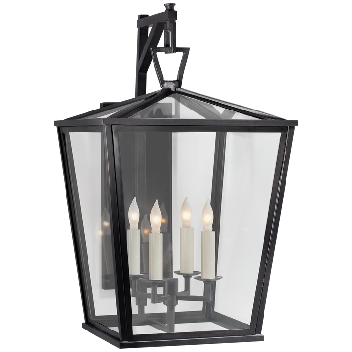 Daylin Bracketed Wall Lantern-Visual Comfort-VISUAL-CHO 2085BZ-Wall LightingMedium-Normal-3-France and Son