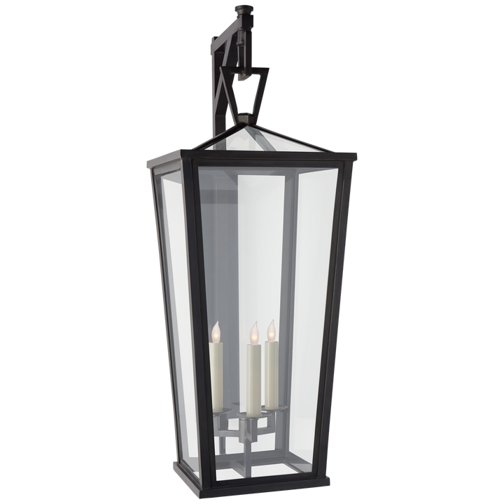 Daylin Bracketed Wall Lantern-Visual Comfort-VISUAL-CHO 2790BZ-CG-Wall LightingGrande-Tall-8-France and Son