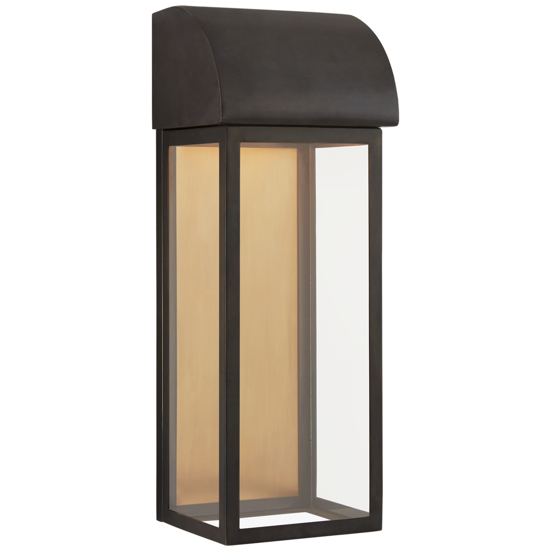 Elga 18" Wall Sconce-Visual Comfort-VISUAL- CHO 2923BZ-CG-Outdoor Wall Sconces-1-France and Son