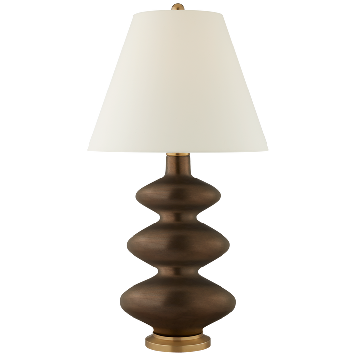 Sean Table Lamp-Visual Comfort-VISUAL-CS 3631MBZ-PL-Table LampsMedium-Matte Bronze-5-France and Son