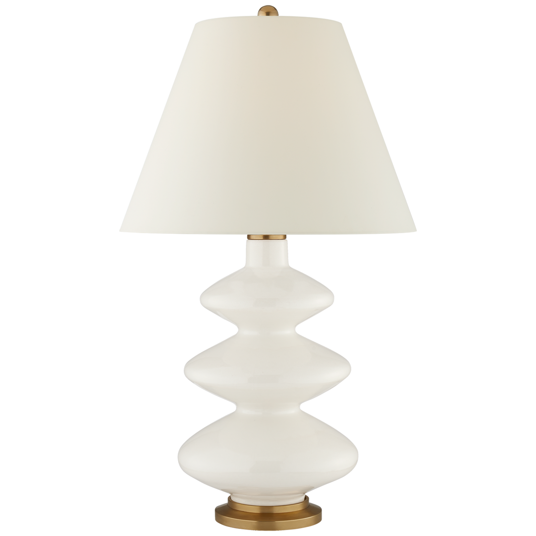 Sean Table Lamp-Visual Comfort-VISUAL-CS 3632IVO-PL-Table LampsLarge-Ivory-8-France and Son