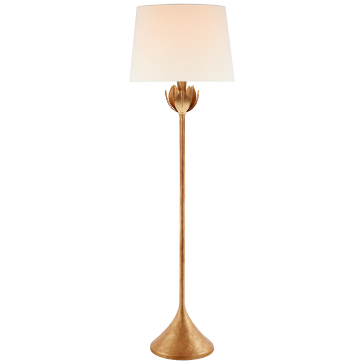 Alba Large Floor Lamp-Visual Comfort-VISUAL-JN 1002AGL-L-Floor LampsAntique Gold Leaf-3-France and Son