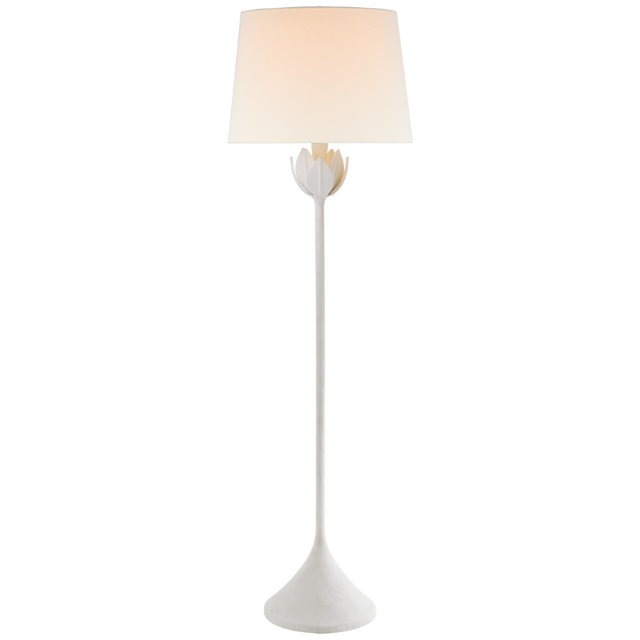 Alba Large Floor Lamp-Visual Comfort-VISUAL-JN 1002PW-L-Floor LampsPlaster White-1-France and Son