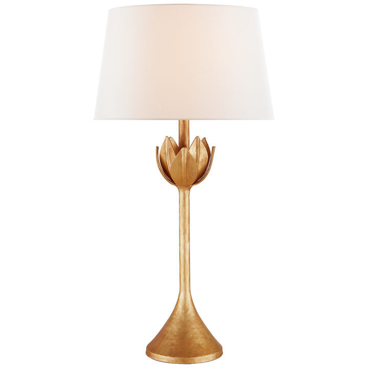 Arini Large Table Lamp-Visual Comfort-VISUAL-JN 3002AGL-L-Table LampsSingle-Antique Gold Leaf-1-France and Son