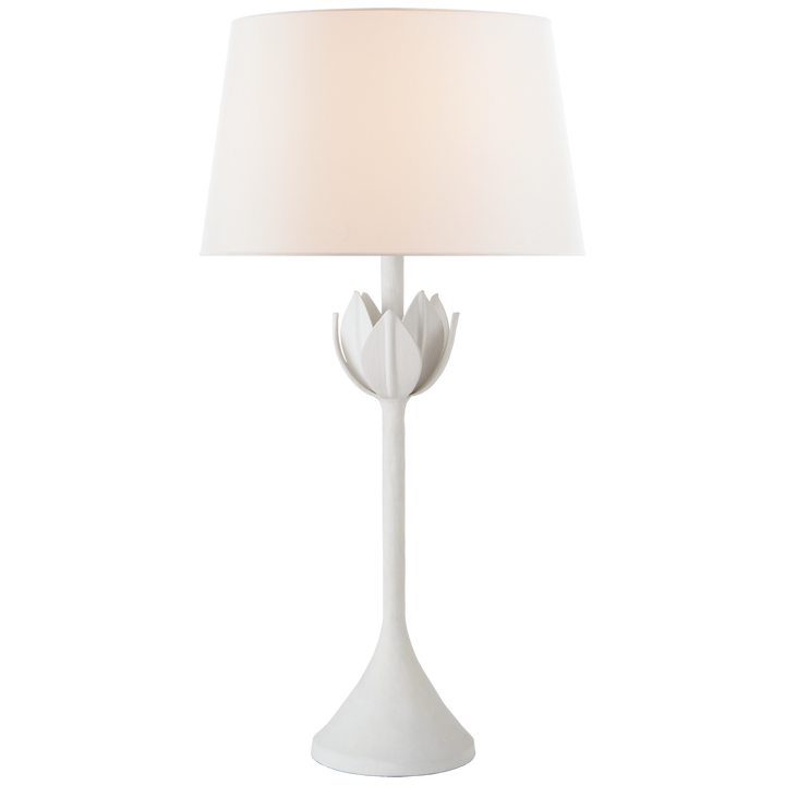 Arini Large Table Lamp-Visual Comfort-VISUAL-JN 3002PW-L-Table LampsSingle-Plaster White-3-France and Son