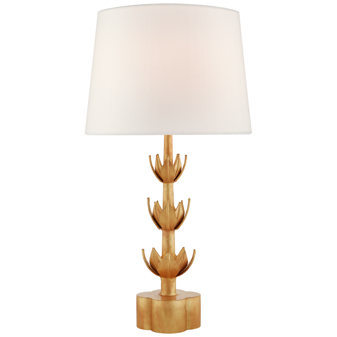 Arini Large Table Lamp-Visual Comfort-VISUAL-JN 3003AGL-L-Table LampsTriple-Antique Gold Leaf-4-France and Son