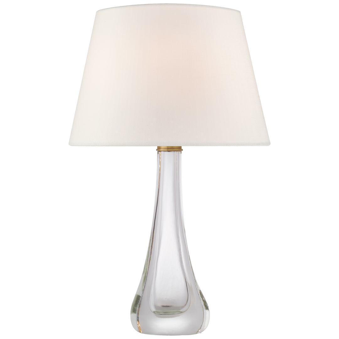 Chrusty Large Table Lamp-Visual Comfort-VISUAL-JN 3711CG-L-Table LampsClear Glass-3-France and Son