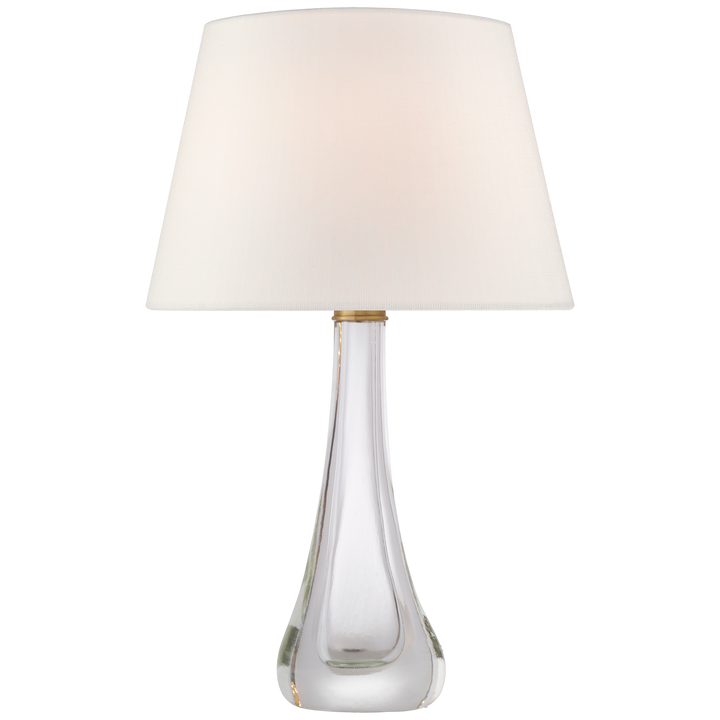 Chrusty Large Table Lamp-Visual Comfort-VISUAL-JN 3711CG-L-Table LampsClear Glass-3-France and Son