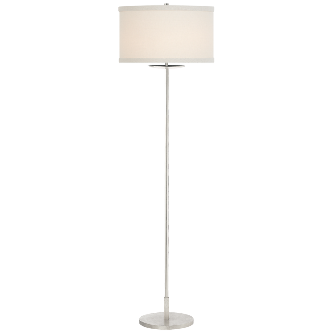 Winona Medium Floor Lamp-Visual Comfort-VISUAL-KS 1070BSL-L-Floor LampsBurnished Silver Leaf-2-France and Son