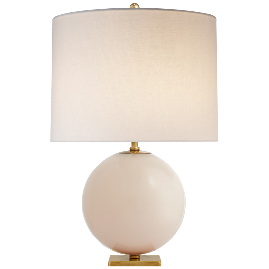 Eclipse Table Lamp-Visual Comfort-VISUAL-KS 3014BLS-L-Table LampsBlush-Cream Linen-1-France and Son