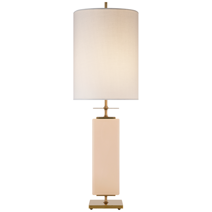 Bryson Table Lamp-Visual Comfort-VISUAL-KS 3044BLS-L-Table LampsTall-Blush-Cream-4-France and Son