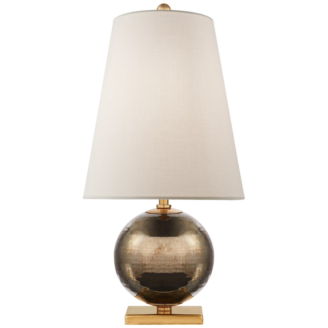 Choice Mini Accent Lamp-Visual Comfort-VISUAL-KS 3101BKP-L-Table LampsBlack Pearl-1-France and Son