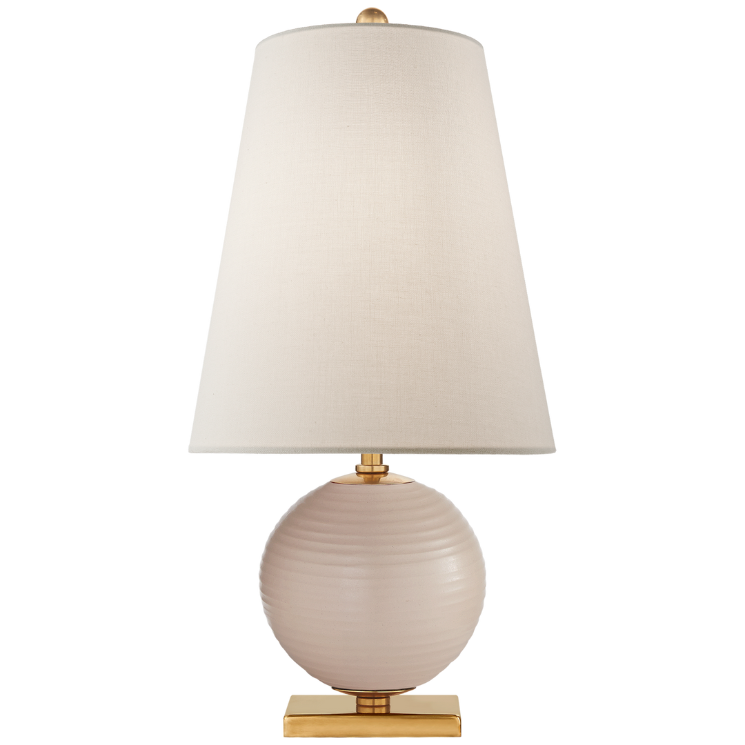 Choice Mini Accent Lamp-Visual Comfort-VISUAL-KS 3101BLS-L-Table LampsBlush-2-France and Son