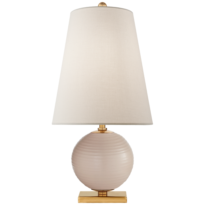 Choice Mini Accent Lamp-Visual Comfort-VISUAL-KS 3101BLS-L-Table LampsBlush-2-France and Son