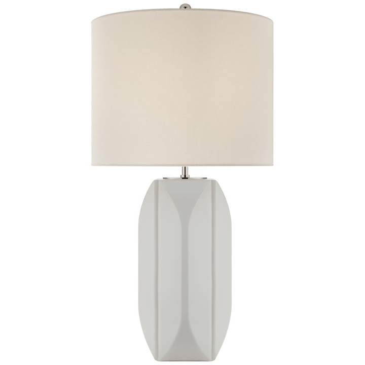 Carla Medium Table Lamp-Visual Comfort-VISUAL-KS 3630MWT-L-Table LampsMatte White-3-France and Son