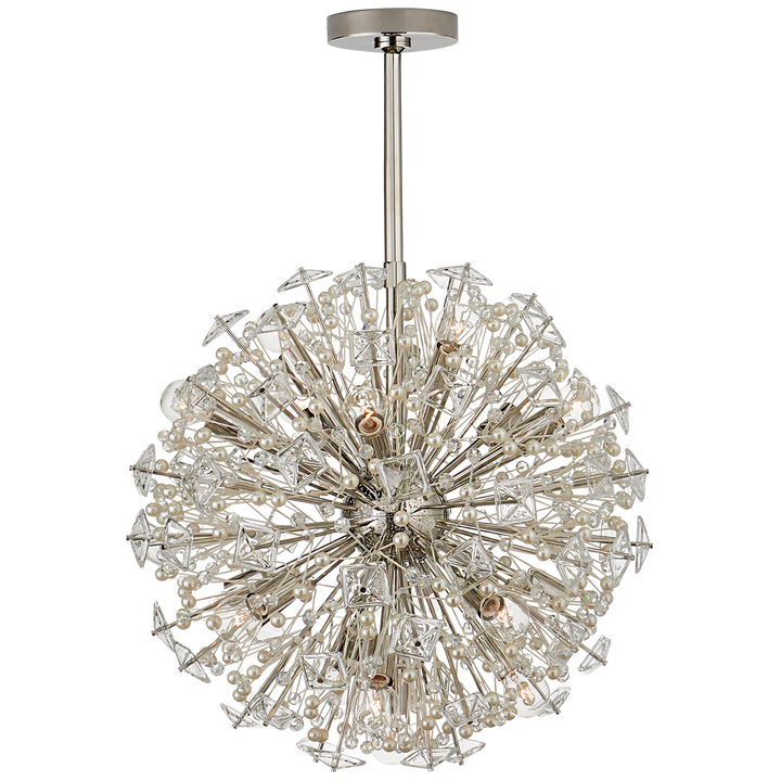 Delbert Chandelier-Visual Comfort-VISUAL-KS 5005PN-CG-ChandeliersMedium-Polished Nickel-4-France and Son