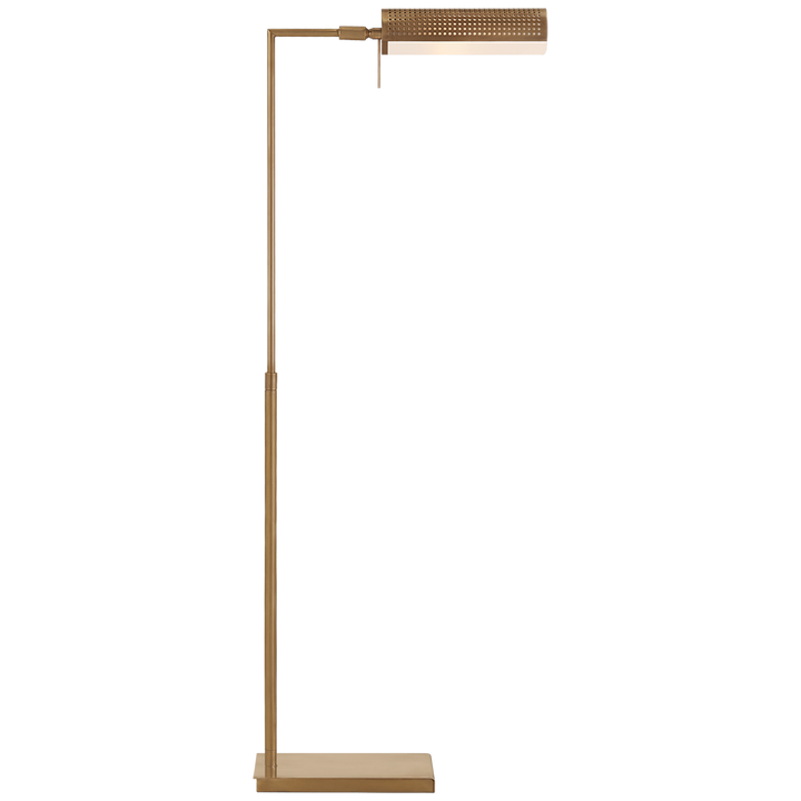 Para Pharmacy Floor Lamp-Visual Comfort-VISUAL-KW 1062AB-WG-Floor LampsAntique-Burnished Brass-2-France and Son