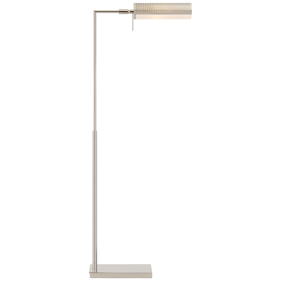 Para Pharmacy Floor Lamp-Visual Comfort-VISUAL-KW 1062PN-WG-Floor LampsPolished Nickel-1-France and Son