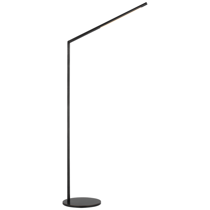 Corna Large Articulating Floor Lamp-Visual Comfort-VISUAL-KW 1415BZ-Floor LampsBronze-3-France and Son