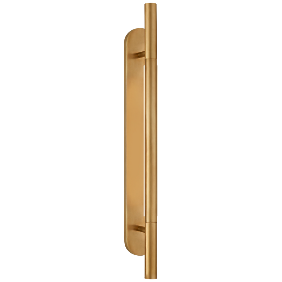 Rosalinda Bracketed Sconce-Visual Comfort-VISUAL-KW 2285AB-EC-Wall LightingMedium-Colors: Antique-Burnished Brass-1-France and Son