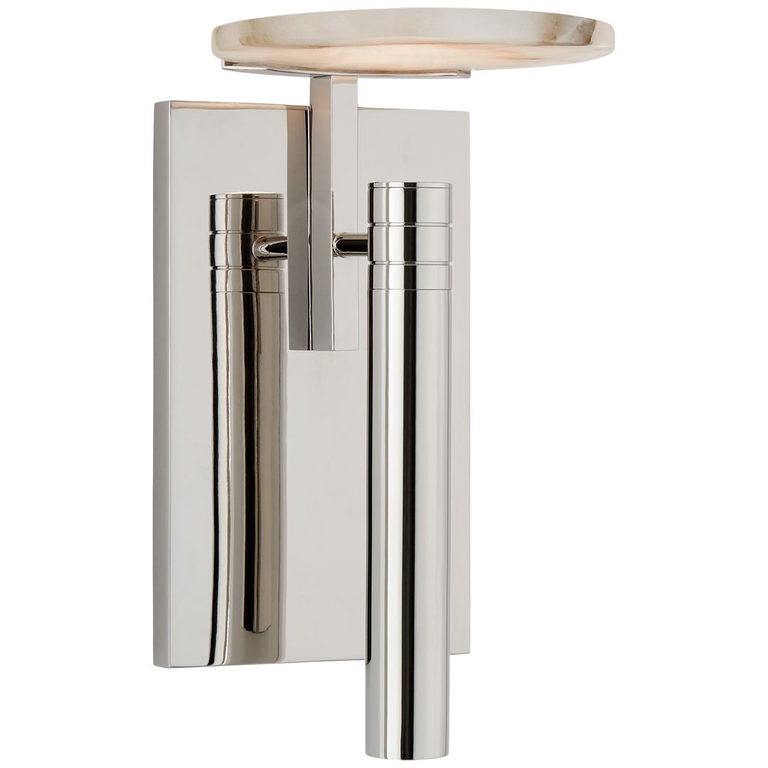 Margarett Floating Disc Sconce-Visual Comfort-VISUAL-KW 2610PN-ALB-Wall LightingPolished Nickel-3-France and Son