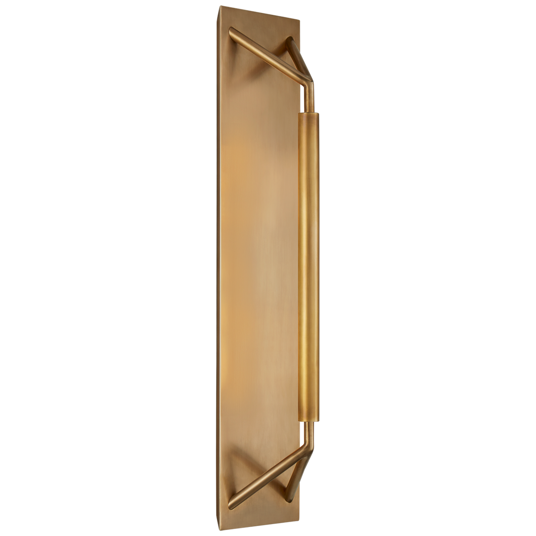 Aaron Large Sconce-Visual Comfort-VISUAL-KW 2700AB-Wall LightingAntique-Burnished Brass-1-France and Son