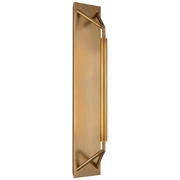 Aaron Large Sconce-Visual Comfort-VISUAL-KW 2700AB-Wall LightingAntique-Burnished Brass-1-France and Son