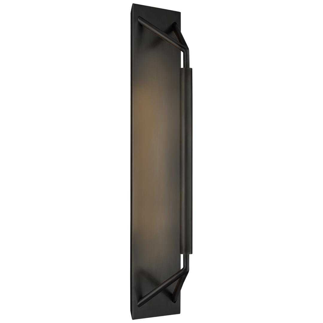 Aaron Large Sconce-Visual Comfort-VISUAL-KW 2700BZ-Wall LightingBronze-2-France and Son