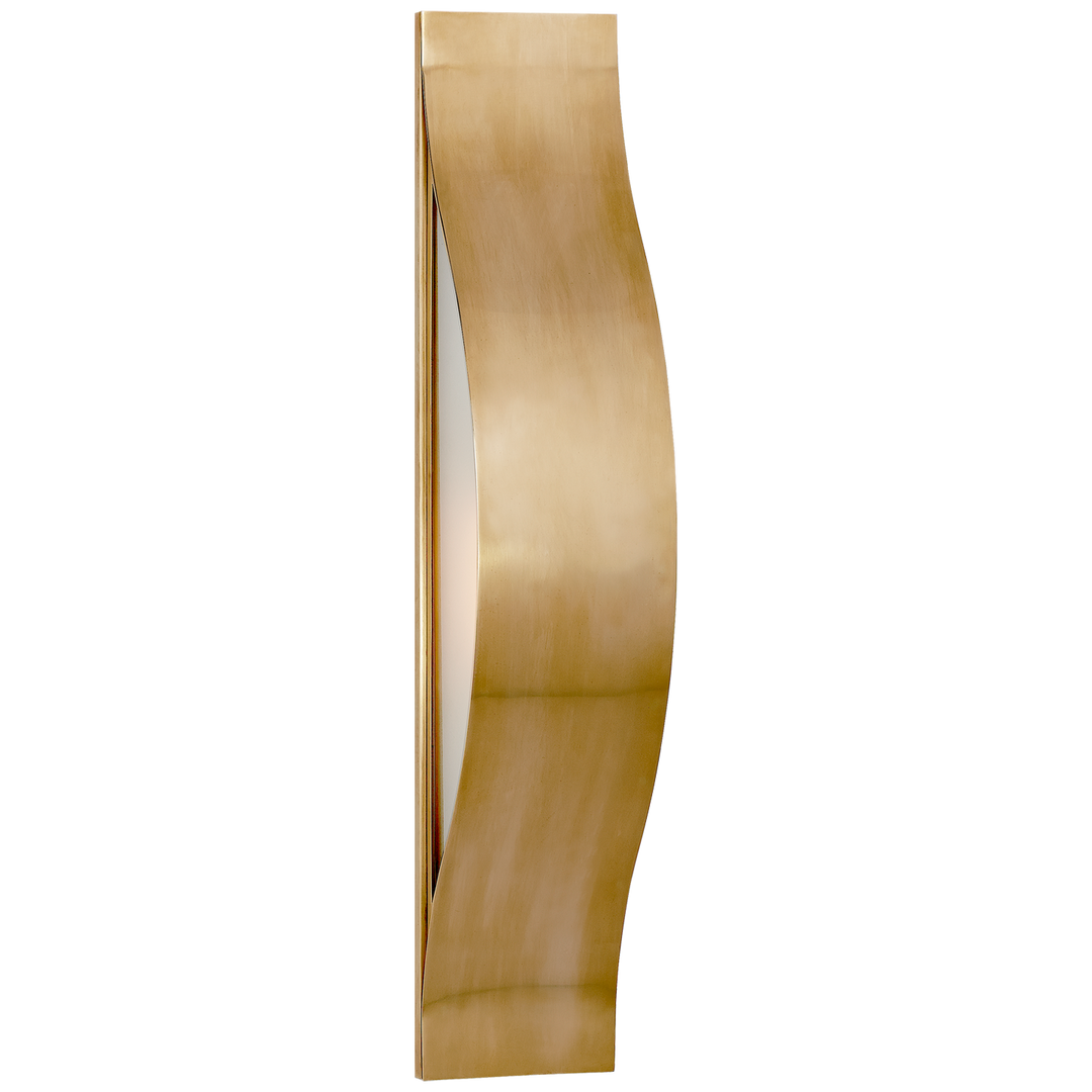 Archie Sconce-Visual Comfort-VISUAL-KW 2702AB-FG-Wall LightingLinear-Medium-Antique- Burnished Brass-1-France and Son