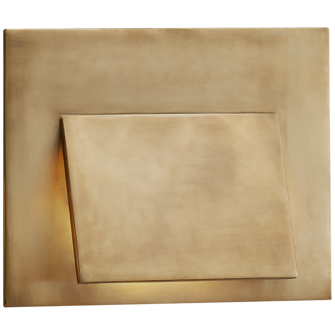 Estella Envelope Sconce-Visual Comfort-VISUAL-KW 2706AB-Wall LightingAntique-Burnished Brass-2-France and Son