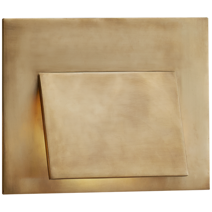 Estella Envelope Sconce-Visual Comfort-VISUAL-KW 2706AB-Wall LightingAntique-Burnished Brass-2-France and Son