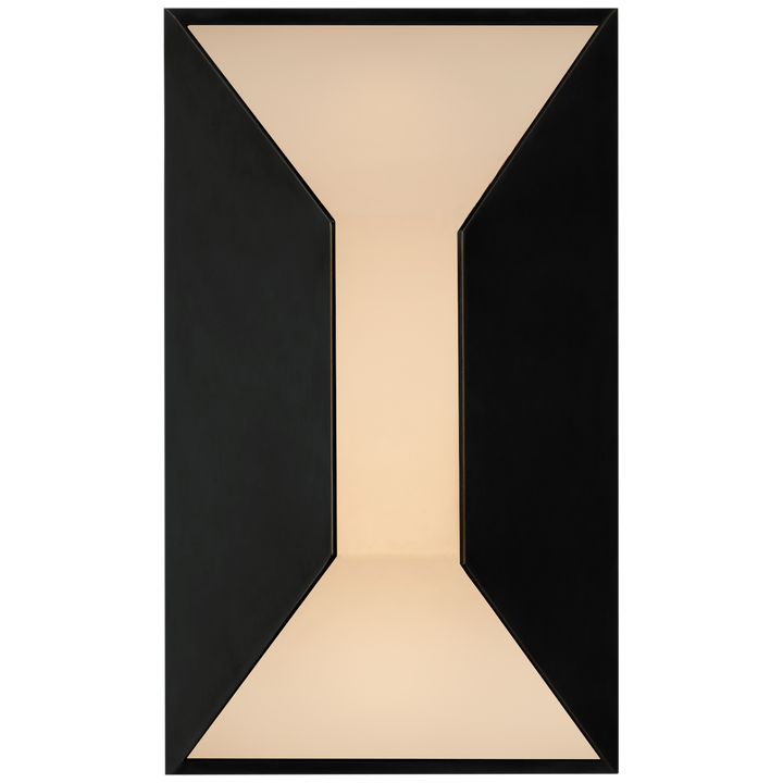 Star Small Sconce-Visual Comfort-VISUAL-KW 2720BZ-FG-Wall LightingBronze with Frosted Glass-3-France and Son