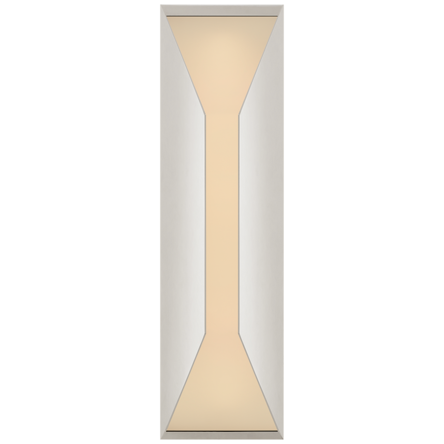 Star Medium Sconce with Frosted Glass-Visual Comfort-VISUAL-KW 2721PN-FG-Wall LightingPolished Nickel with Frosted Glass-1-France and Son