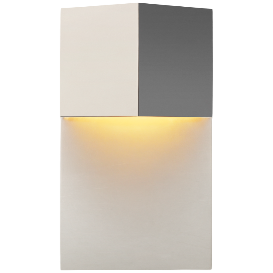 Rosalinda 12" Wide Sconce-Visual Comfort-VISUAL-KW 2781PN-Wall LightingPolished Nickel-1-France and Son