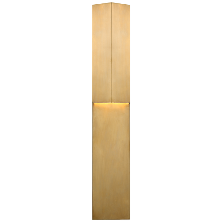 Rosalinda 30" Folded Sconce-Visual Comfort-VISUAL-KW 2783AB-Wall LightingAntique-Burnished Brass-2-France and Son