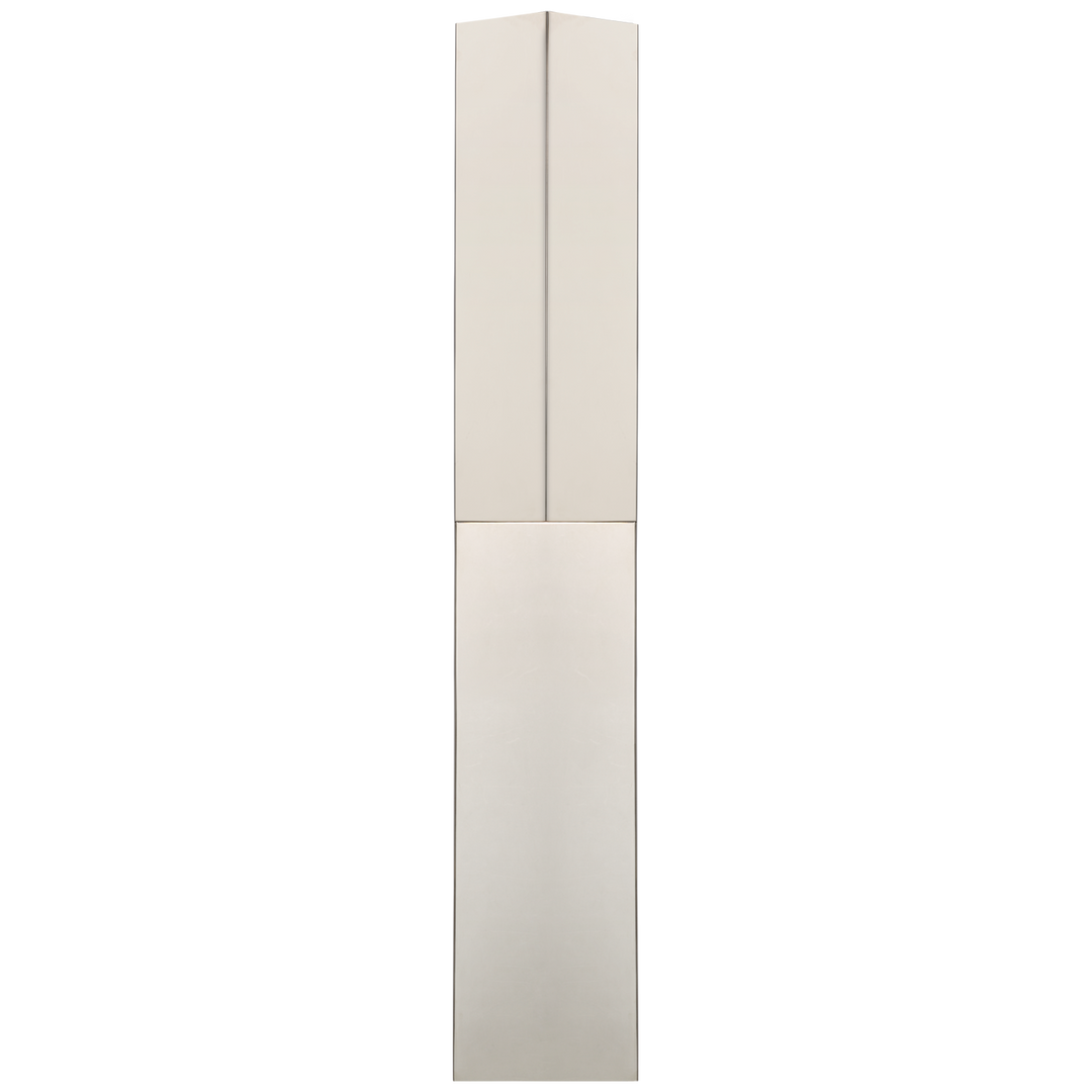 Rosalinda 30" Folded Sconce-Visual Comfort-VISUAL-KW 2783PN-Wall LightingPolished Nickel-1-France and Son